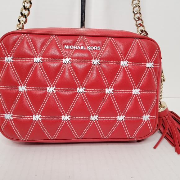 Michael Kors Ginny Quilted Leather Crossbody  32S9LF5M24 - Picture 3 of 16